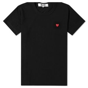 COMME DES GARCONS PLAY LITTLE RED HEART TEE